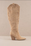 PREORDER - Josie Western Boot - Almond (Ships by 12/16/24)