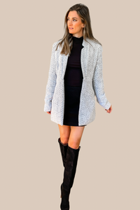 Brixton Pocketed Coat - Heather Grey