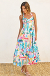 Sweet Summer Halter Midi Dress