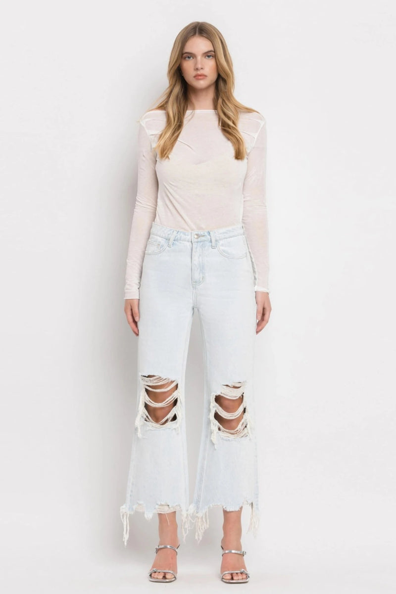 Destiny High Rise Vintage 90's Flare Jeans - STYLE STEAL SALE