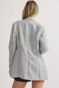 Brixton Pocketed Coat - Heather Grey