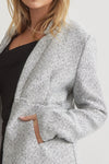 Brixton Pocketed Coat - Heather Grey