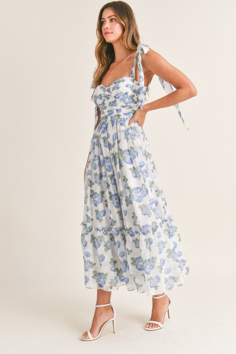 Floral Midi Dress 2024