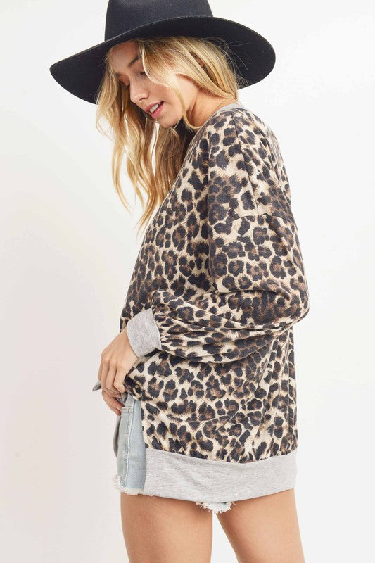 Wild About You Leopard Top - SALE