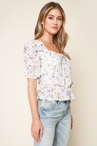 Sweetest Days Floral Print Top - SALE