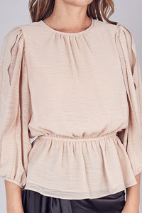 Cherish Nude Top - FINAL SALE