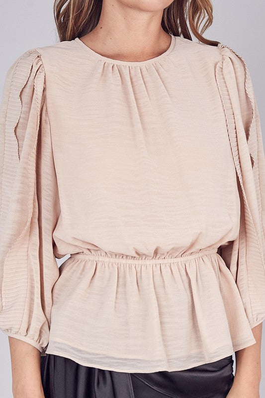 Cherish Nude Top - FINAL SALE