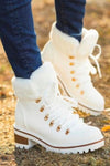 Vermont White Bootie