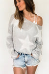 Seeing Stars Cropped Sweater - SALE