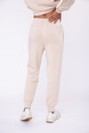 Low Key Pocketed Joggers - Cream - SALE