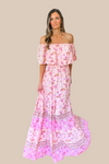 First Love Pink Floral Maxi Dress - FINAL SALE