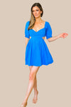 Perfect Sunset Blue Mini Dress